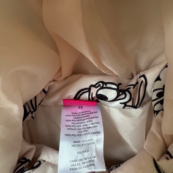 Disney Minnie Mouse Puffer Jacket - Picture 3 of 4